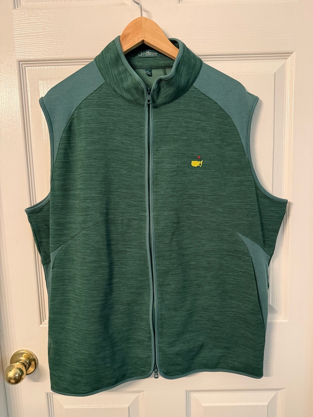 Men’s Green Peter Millar Masters Golf Vest Size Large 2025 Unisex
